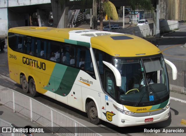 Empresa Gontijo de Transportes 21445 na cidade de Belo Horizonte, Minas Gerais, Brasil, por Rodrigo  Aparecido. Número da foto: #9687413.