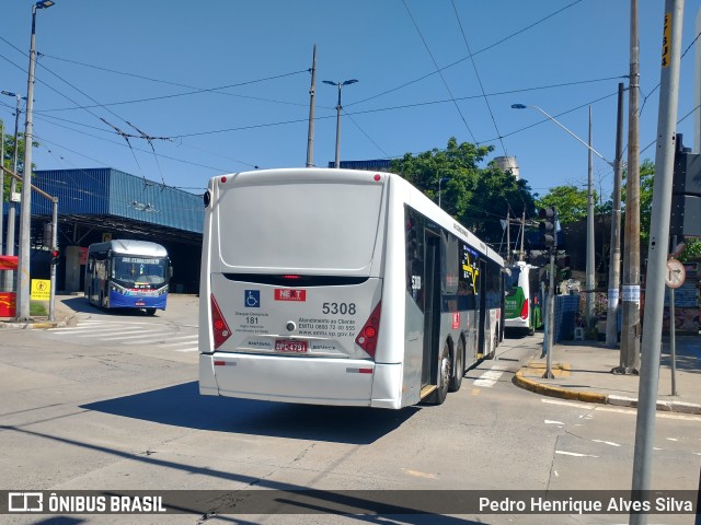 Next Mobilidade - ABC Sistema de Transporte 5308 na cidade de Diadema, São Paulo, Brasil, por Pedro Henrique Alves Silva. ID da foto: 9685674.