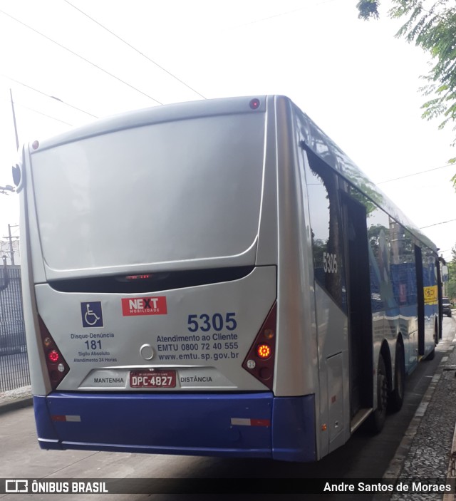 Next Mobilidade - ABC Sistema de Transporte 5305 na cidade de São Paulo, São Paulo, Brasil, por Andre Santos de Moraes. Número da foto: #9687344.