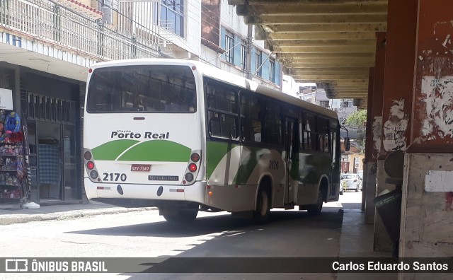 Viação Porto Real 2170 na cidade de São João del Rei, Minas Gerais, Brasil, por Carlos Eduardo Santos. Número da foto: #9687802.