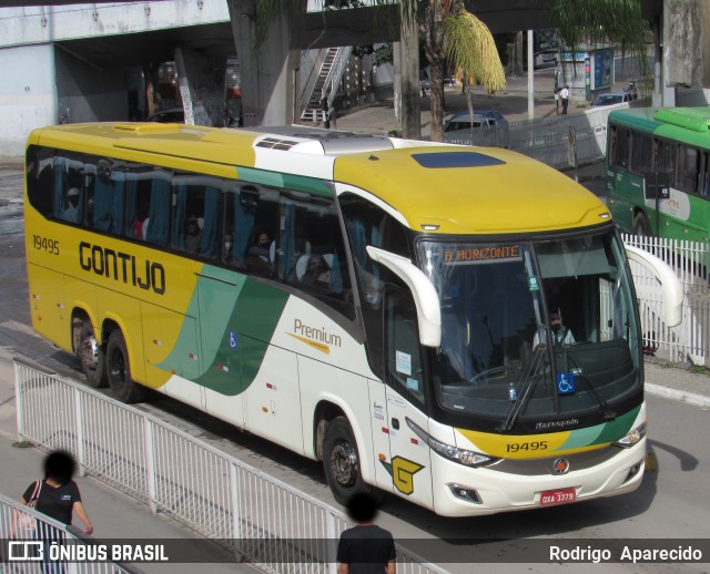 Empresa Gontijo de Transportes 19495 na cidade de Belo Horizonte, Minas Gerais, Brasil, por Rodrigo  Aparecido. Número da foto: #9687416.