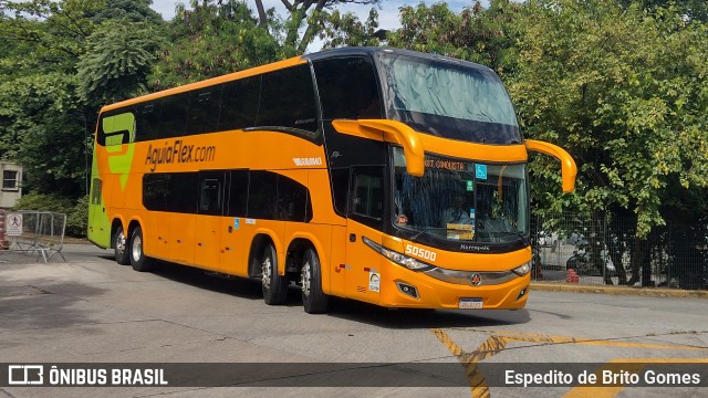 Viação Águia Branca 50500 na cidade de São Paulo, São Paulo, Brasil, por Espedito de Brito Gomes. Número da foto: #9686857.