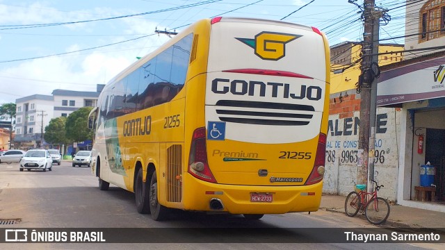 Empresa Gontijo de Transportes 21255 na cidade de Fundão, Espírito Santo, Brasil, por Thaynan Sarmento. ID da foto: 9687841.