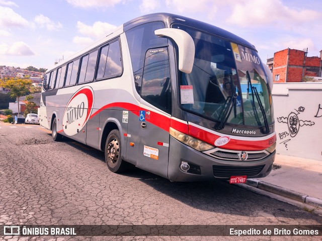 Viação Mimo 6520 na cidade de Franco da Rocha, São Paulo, Brasil, por Espedito de Brito Gomes. Número da foto: #9686773.