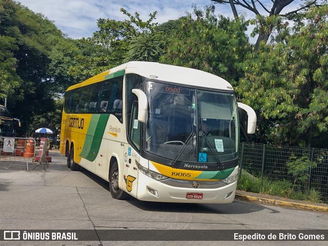 Empresa Gontijo de Transportes 19065 na cidade de São Paulo, São Paulo, Brasil, por Espedito de Brito Gomes. ID da foto: 9686838.