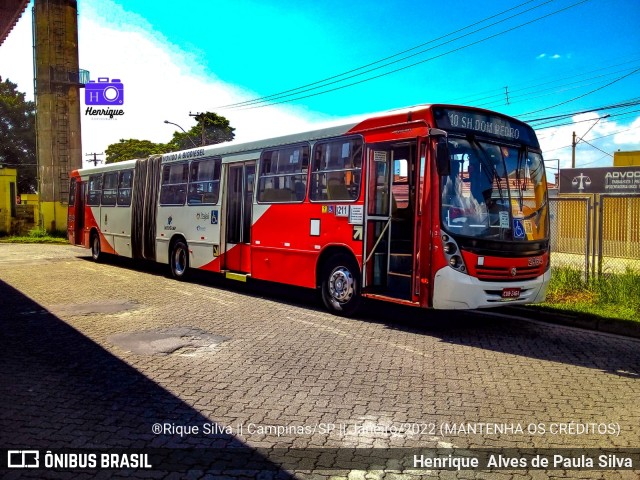 Itajaí Transportes Coletivos 2964 na cidade de Campinas, São Paulo, Brasil, por Henrique Alves de Paula Silva. ID da foto: 9686981.