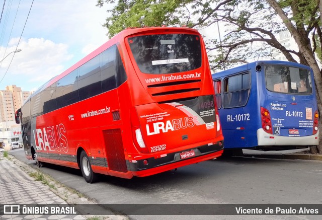 Lirabus 14098 na cidade de Sorocaba, São Paulo, Brasil, por Vicente de Paulo Alves. ID da foto: 9686249.