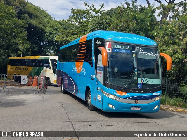 Empresa de Ônibus Pássaro Marron 5981 na cidade de São Paulo, São Paulo, Brasil, por Espedito de Brito Gomes. ID da foto: 9686824.