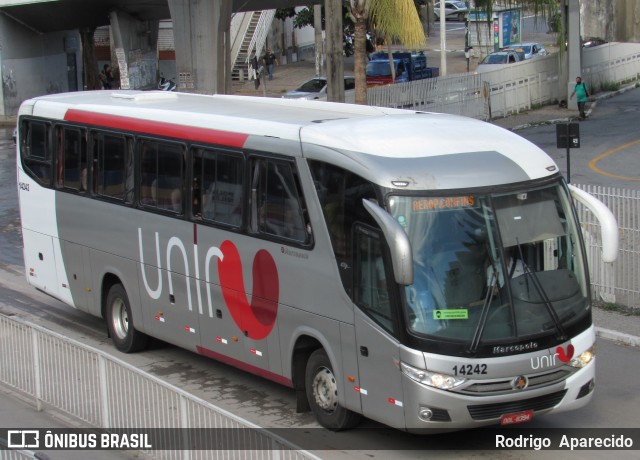 Expresso Unir 14242 na cidade de Belo Horizonte, Minas Gerais, Brasil, por Rodrigo  Aparecido. Número da foto: #9688072.