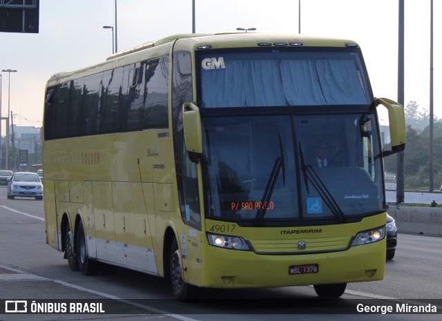 Viação Itapemirim 49017 na cidade de São Paulo, São Paulo, Brasil, por George Miranda. ID da foto: 9687226.