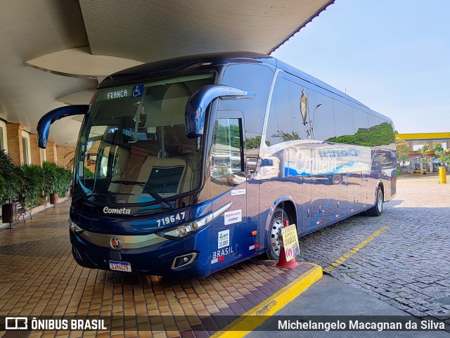 Viação Cometa 719647 na cidade de Limeira, São Paulo, Brasil, por Michelangelo Macagnan da Silva. Número da foto: #9687190.