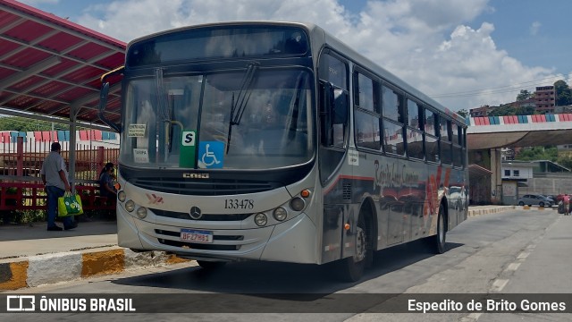 Rápido Campinas 133478 na cidade de Franco da Rocha, São Paulo, Brasil, por Espedito de Brito Gomes. ID da foto: 9686758.