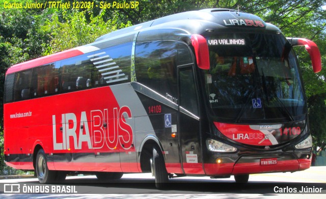 Lirabus 14109 na cidade de São Paulo, São Paulo, Brasil, por Carlos Júnior. Número da foto: #9690976.