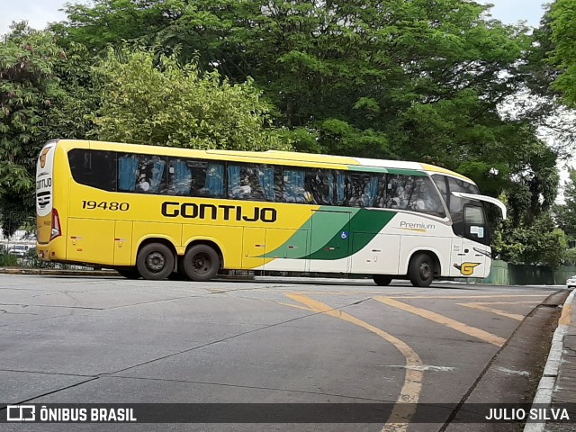 Empresa Gontijo de Transportes 19480 na cidade de São Paulo, São Paulo, Brasil, por JULIO SILVA. ID da foto: 9689240.