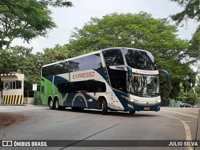 Expresso Transporte e Turismo Ltda. 3090 na cidade de São Paulo, São Paulo, Brasil, por JULIO SILVA. Número da foto: #9689213.