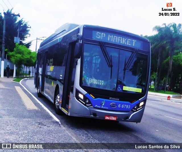 Transwolff Transportes e Turismo 6 6793 na cidade de São Paulo, São Paulo, Brasil, por Lucas Santos da Silva. Número da foto: #9689556.