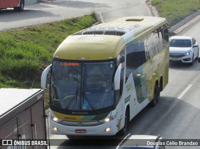 Empresa Gontijo de Transportes 18055 na cidade de Belo Horizonte, Minas Gerais, Brasil, por Douglas Célio Brandao. ID da foto: 9690639.