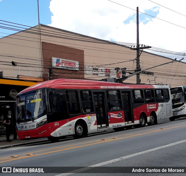 Himalaia Transportes > Ambiental Transportes Urbanos 4 1520 na cidade de São Paulo, São Paulo, Brasil, por Andre Santos de Moraes. ID da foto: 9689696.