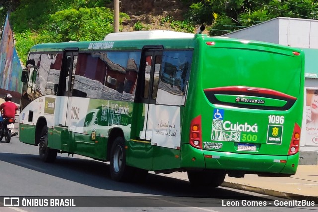 Viação Paraense Cuiabá Transportes 1096 na cidade de Cuiabá, Mato Grosso, Brasil, por Leon Gomes. Número da foto: #9689611.