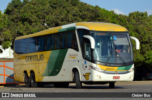 Empresa Gontijo de Transportes 18850 na cidade de Vitória da Conquista, Bahia, Brasil, por Cleber Bus. ID da foto: 9689114.