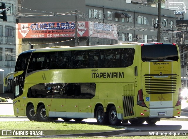 Viação Itapemirim 17019 na cidade de Vitória, Espírito Santo, Brasil, por Whitiney Siqueira. Número da foto: #9689677.