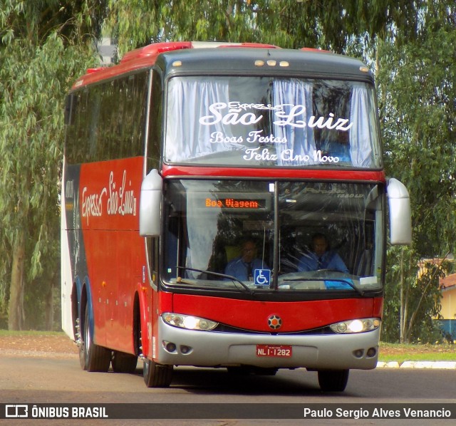 Expresso São Luiz 7300 na cidade de Cuiabá, Mato Grosso, Brasil, por Paulo Sergio Alves Venancio. Número da foto: #9690670.