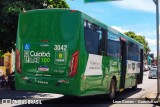 Expresso Caribus Transportes 3042 na cidade de Cuiabá, Mato Grosso, Brasil, por Leon Gomes. ID da foto: :id.