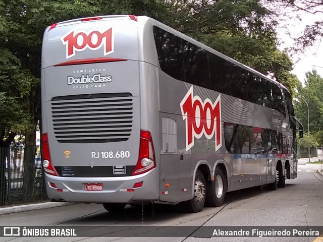 Auto Viação 1001 108.680 na cidade de São Paulo, São Paulo, Brasil, por Alexandre Figueiredo Pereira. Número da foto: #9694151.