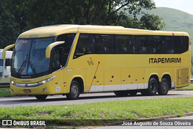 Viação Itapemirim 60043 na cidade de Barra do Piraí, Rio de Janeiro, Brasil, por José Augusto de Souza Oliveira. ID da foto: 9693397.