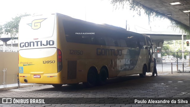 Empresa Gontijo de Transportes 12850 na cidade de Belo Horizonte, Minas Gerais, Brasil, por Paulo Alexandre da Silva. Número da foto: #9692887.