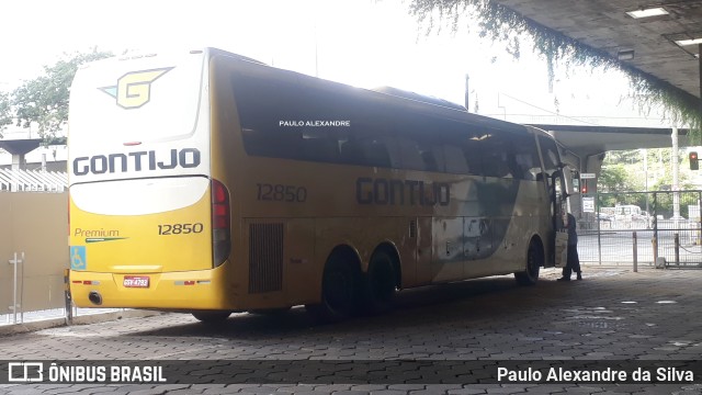 Empresa Gontijo de Transportes 12850 na cidade de Belo Horizonte, Minas Gerais, Brasil, por Paulo Alexandre da Silva. ID da foto: 9692887.