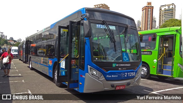 Sambaíba Transportes Urbanos 2 1268 na cidade de São Paulo, São Paulo, Brasil, por Yuri Ferreira Marinho. ID da foto: 9693584.