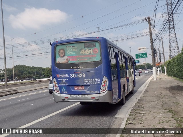 Empresa de Ônibus Vila Galvão 30.629 na cidade de São Paulo, São Paulo, Brasil, por Rafael Lopes de Oliveira. Número da foto: #9692954.