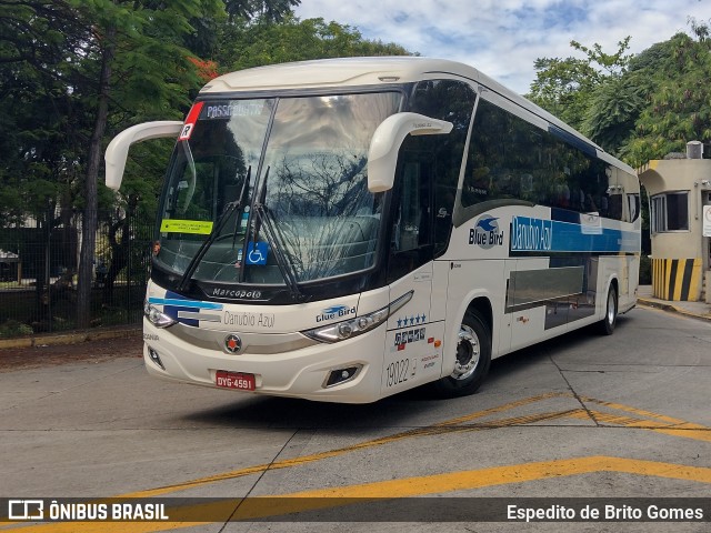 VIDA - Viação Danúbio Azul 19022 na cidade de São Paulo, São Paulo, Brasil, por Espedito de Brito Gomes. Número da foto: #9693673.