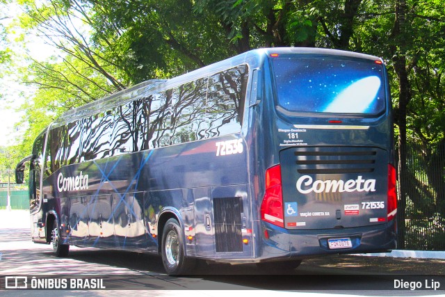 Viação Cometa 721536 na cidade de São Paulo, São Paulo, Brasil, por Diego Lip. Número da foto: #9692077.