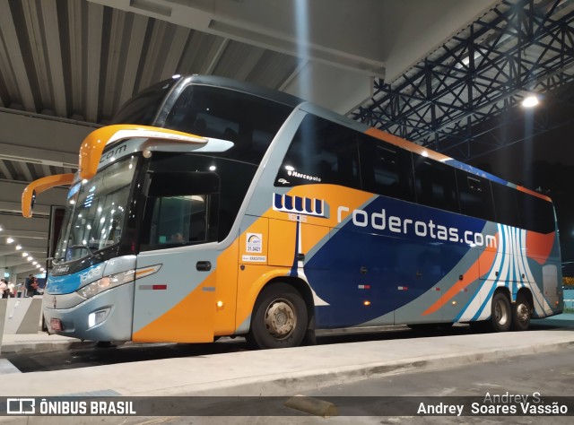 RodeRotas - Rotas de Viação do Triângulo 1606 na cidade de Santos, São Paulo, Brasil, por Andrey  Soares Vassão. Número da foto: #9692552.