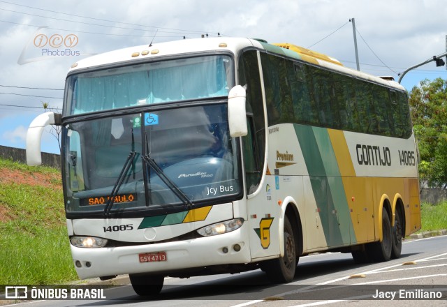 Empresa Gontijo de Transportes 14085 na cidade de Campinas, São Paulo, Brasil, por Jacy Emiliano. ID da foto: 9693669.