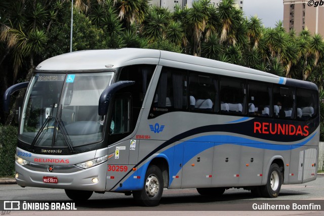 Reunidas Transportes Coletivos 30259 na cidade de Curitiba, Paraná, Brasil, por Guilherme Bomfim. Número da foto: #9692840.