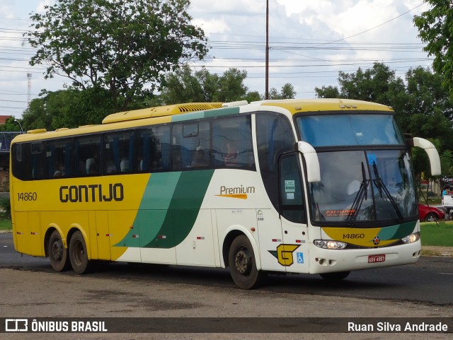 Empresa Gontijo de Transportes 14860 na cidade de Teresina, Piauí, Brasil, por Ruan Silva Andrade. ID da foto: 9692428.