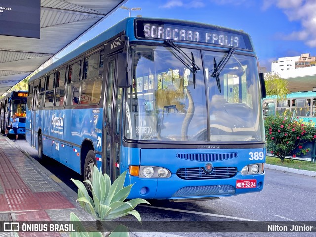 Biguaçu Transportes Coletivos Administração e Participação 389 na cidade de Florianópolis, Santa Catarina, Brasil, por Nilton Júnior. Número da foto: #9694040.