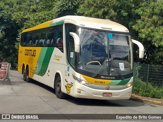 Empresa Gontijo de Transportes 18410 na cidade de São Paulo, São Paulo, Brasil, por Espedito de Brito Gomes. ID da foto: 9693731.