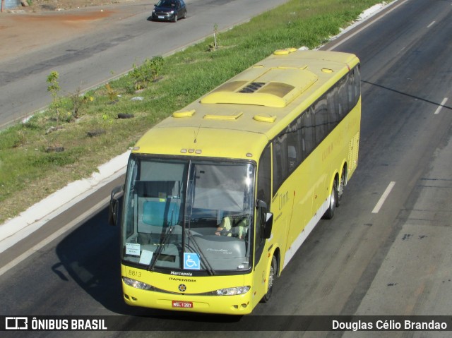 Viação Itapemirim 8813 na cidade de Belo Horizonte, Minas Gerais, Brasil, por Douglas Célio Brandao. ID da foto: 9693500.