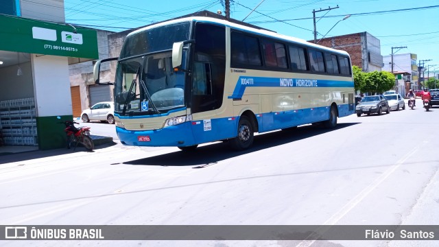 Viação Novo Horizonte 1004111 na cidade de Barra da Estiva, Bahia, Brasil, por Flávio  Santos. ID da foto: 9691426.