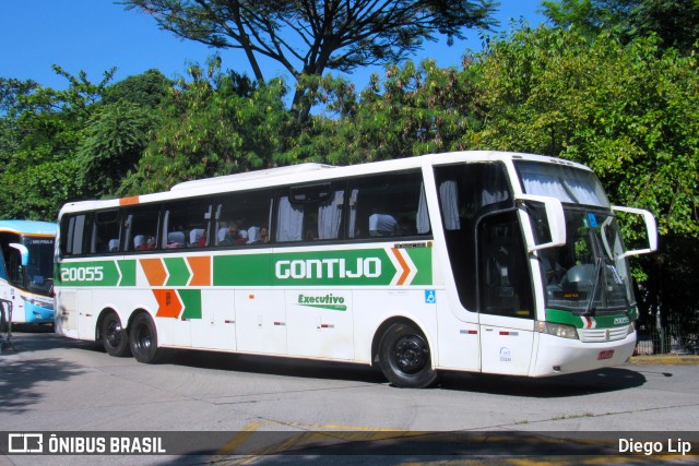 Empresa Gontijo de Transportes 20055 na cidade de São Paulo, São Paulo, Brasil, por Diego Lip. Número da foto: #9693930.