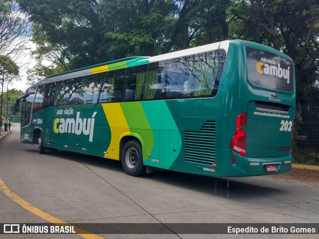 Auto Viação Cambuí 202 na cidade de São Paulo, São Paulo, Brasil, por Espedito de Brito Gomes. ID da foto: 9691705.