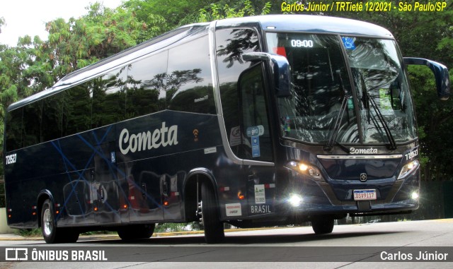 Viação Cometa 721527 na cidade de São Paulo, São Paulo, Brasil, por Carlos Júnior. Número da foto: #9693986.