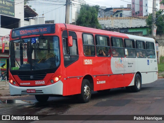 Autotrans > Turilessa 25945 na cidade de Belo Horizonte, Minas Gerais, Brasil, por Pablo Henrique. ID da foto: 9691620.