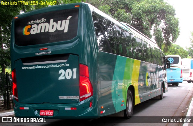 Auto Viação Cambuí 201 na cidade de São Paulo, São Paulo, Brasil, por Carlos Júnior. Número da foto: #9694178.