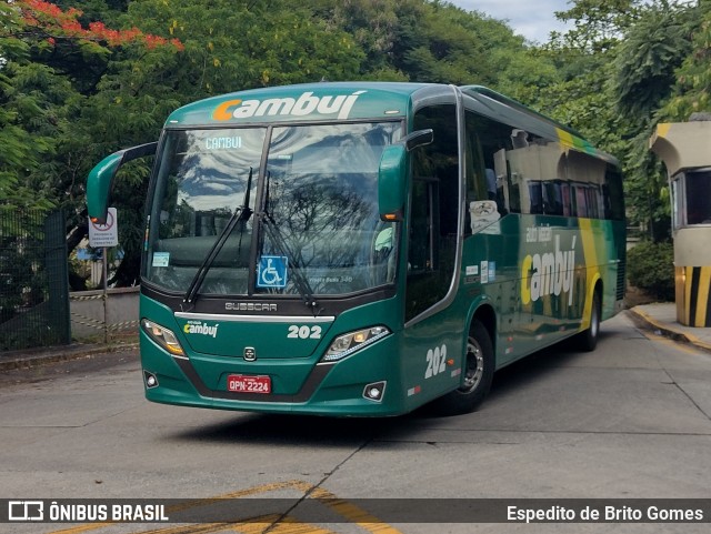 Auto Viação Cambuí 202 na cidade de São Paulo, São Paulo, Brasil, por Espedito de Brito Gomes. Número da foto: #9691704.