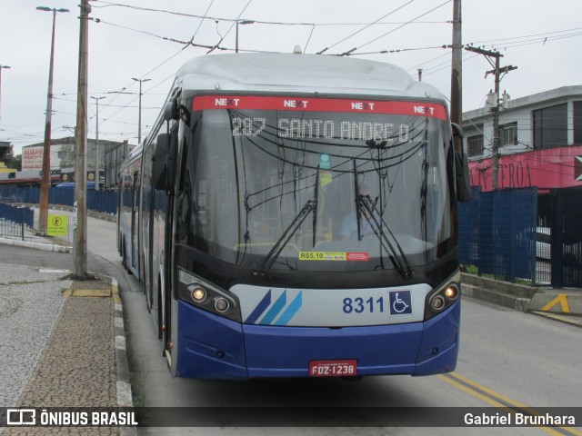 Next Mobilidade - ABC Sistema de Transporte 8311 na cidade de Diadema, São Paulo, Brasil, por Gabriel Brunhara. ID da foto: 9692139.